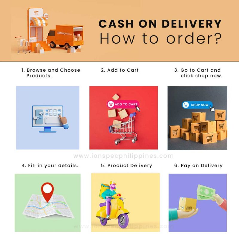 Ionspec-Philippines-Cash-On-Delivery-Process